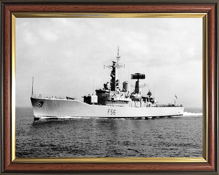 HMS Argonaut F56 Royal Navy Leander class frigate Photo Print or Framed Print - Hampshire Prints