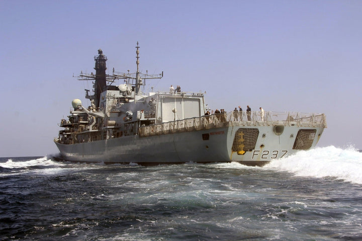 HMS Westminster F237 Royal Navy Type 23 frigate Photo Print or Framed Print - Hampshire Prints